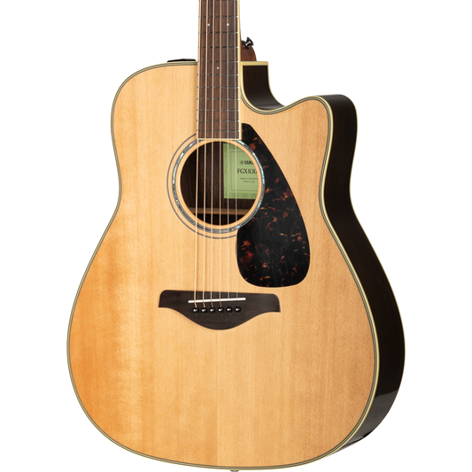 Yamaha FGX830C Acoustic Electric Guitar - Natural