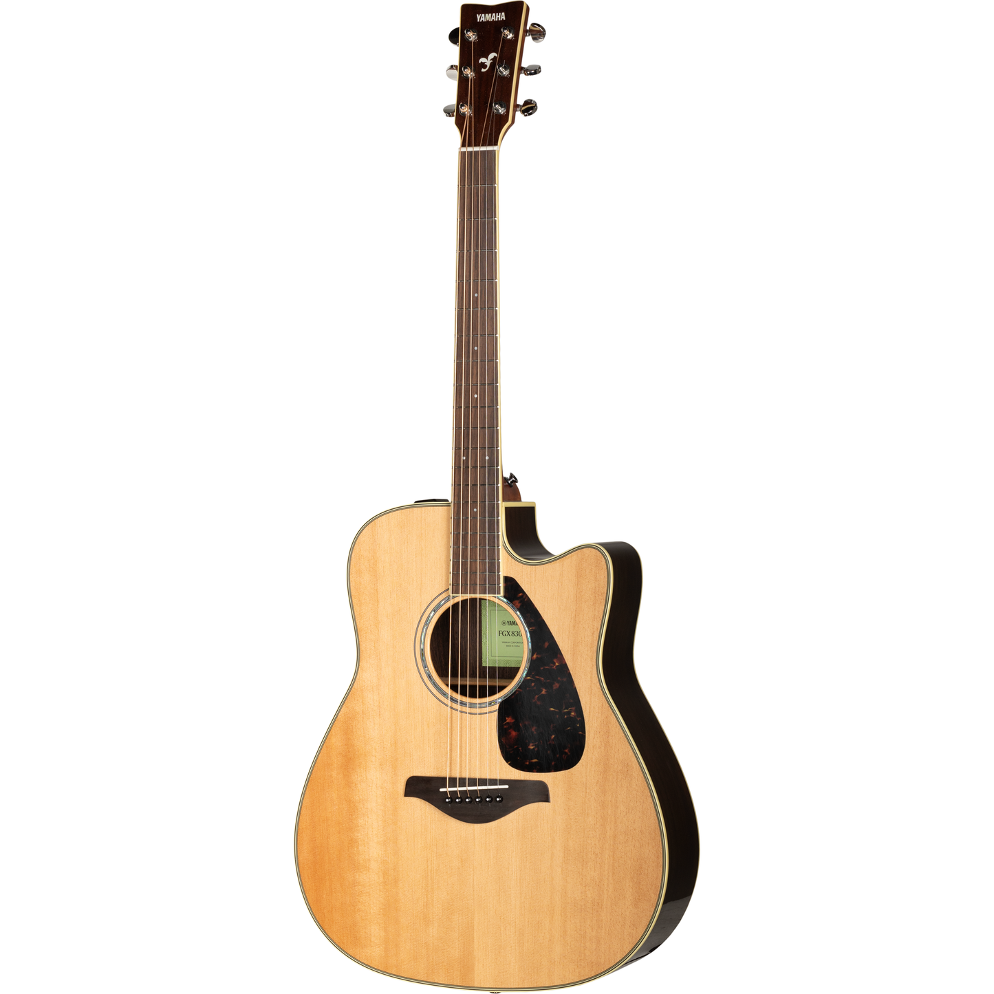 Yamaha FGX830C Acoustic Electric Guitar - Natural