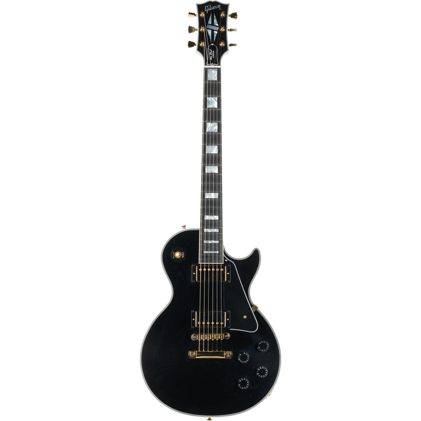 Gibson 2021 Les Paul Custom Electric Guitar w/ Ebony Fingerboard - Ebony