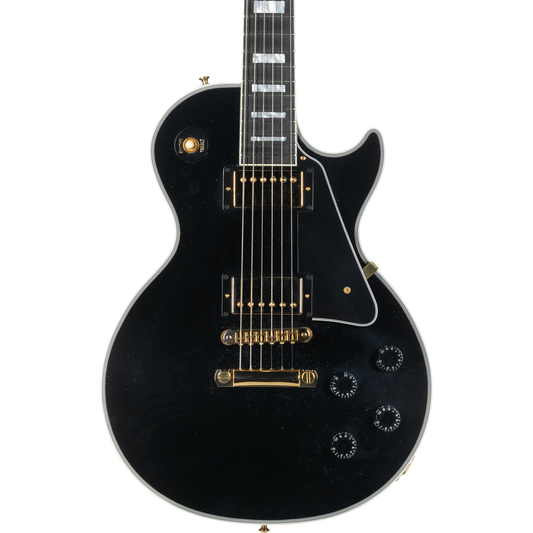 Gibson 2021 Les Paul Custom Electric Guitar w/ Ebony Fingerboard - Ebony