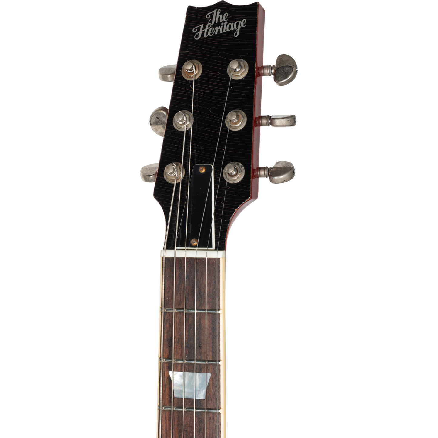 Heritage H-150 Artisan Aged Plain Top Electric Guitar - Cherry Sunburst