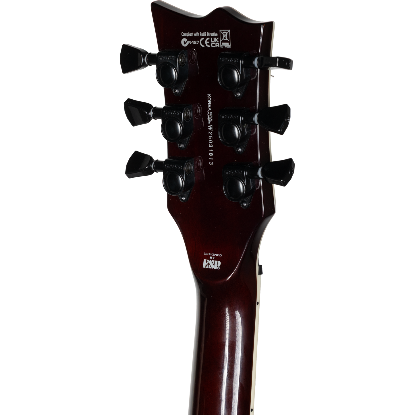 ESP EC-1000 Evertune Electric Guitar - Dark Brown Sunburst