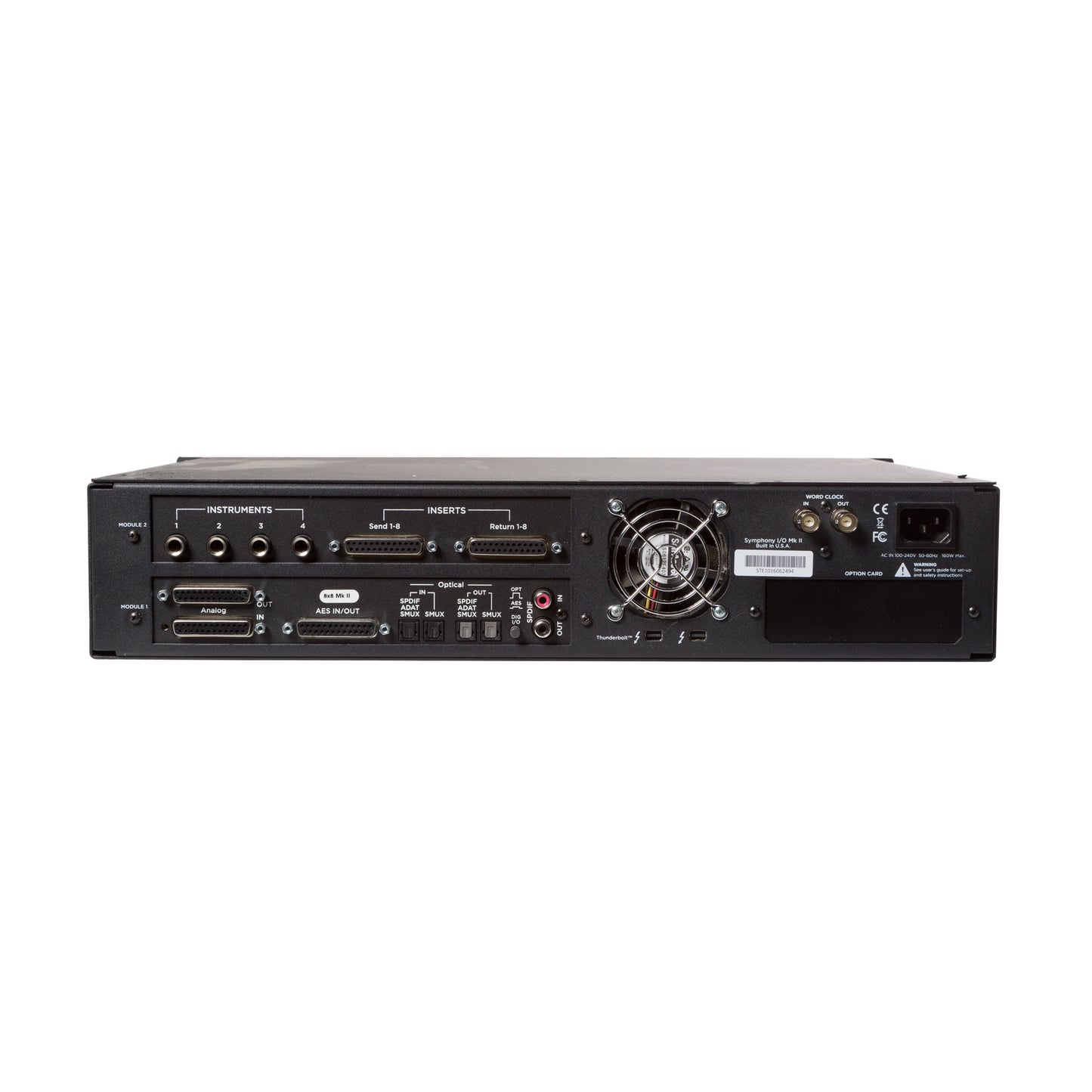 Apogee Symphony Analog I/O MK2 Thunderbolt Chassis - 8x8 + 8MP