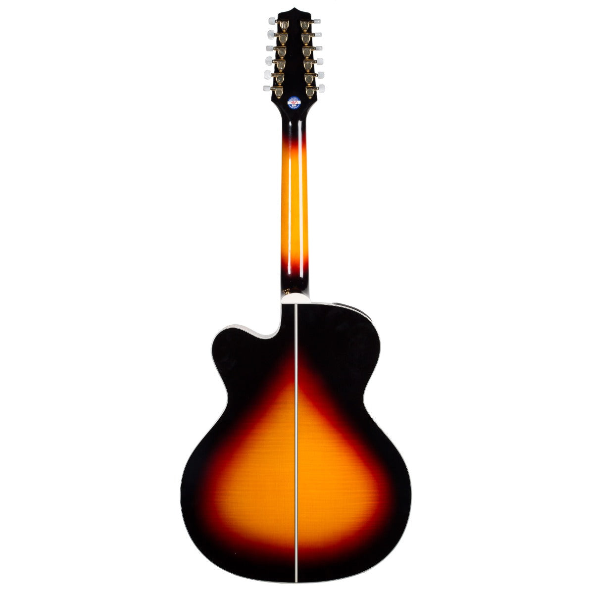 Takamine G Series GJ72CE-12BSB 12-String Jumbo Acoustic Electric Guitar Brown Sunburst