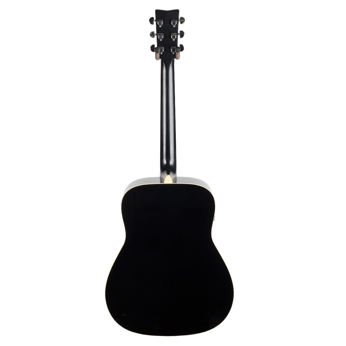 Yamaha FG Series TransAcoustic Folk Body Acoustic Electric Guitar in Black