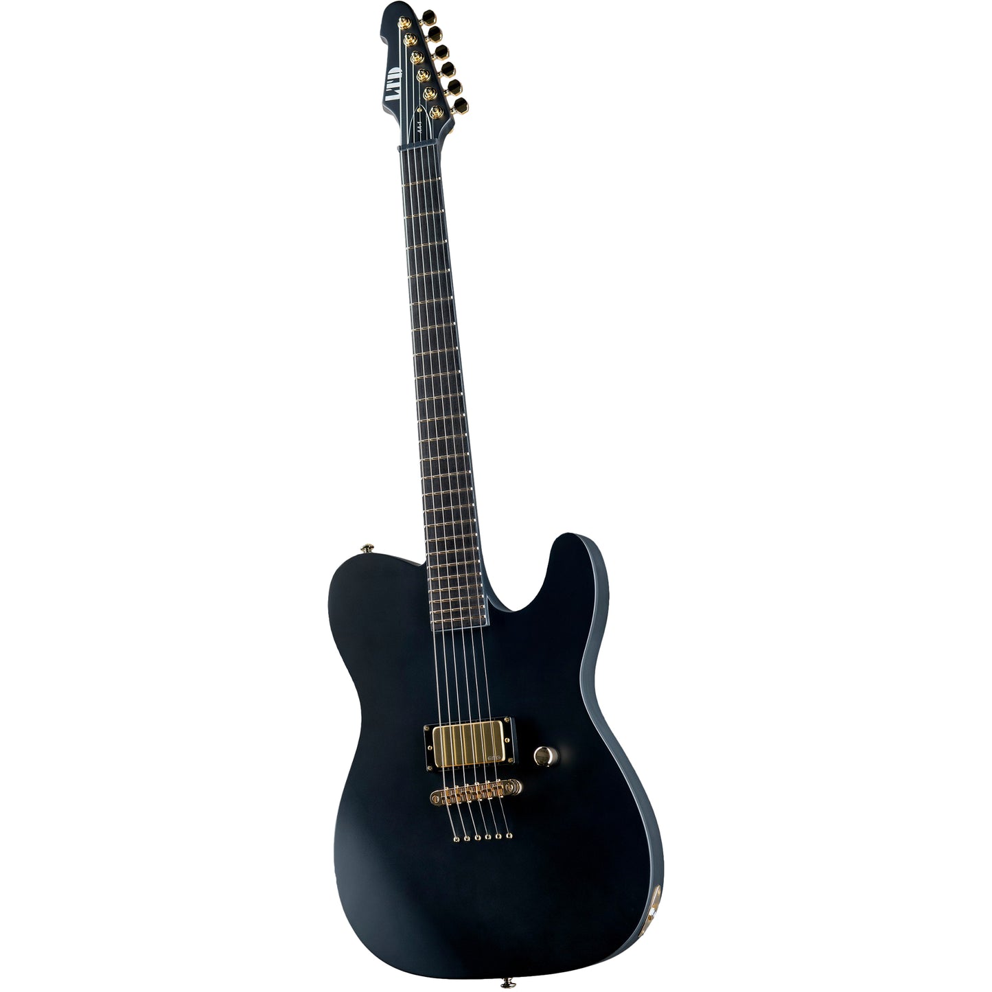ESP LTD AA-1 Alan Ashby Signature Electric Guitar, Black Satin
