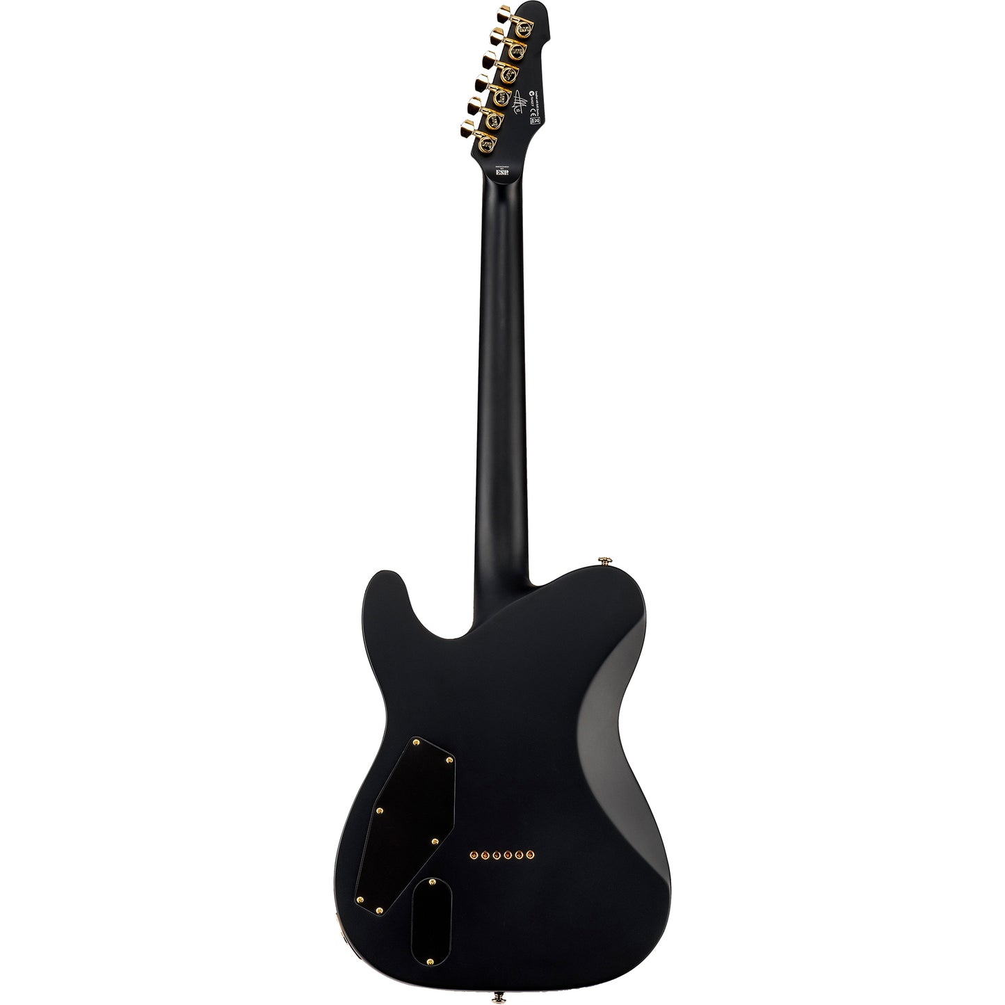 ESP LTD AA-1 Alan Ashby Signature Electric Guitar, Black Satin