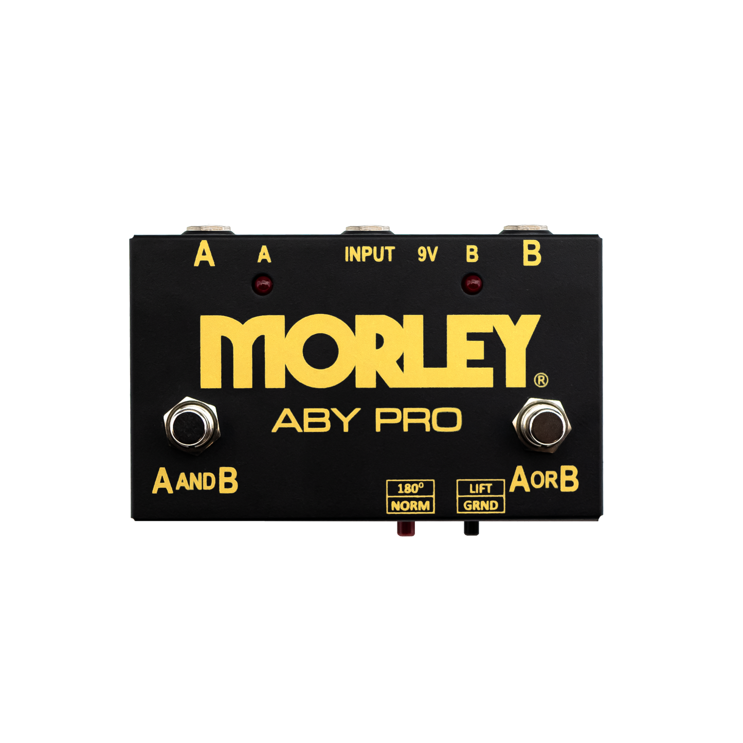 Morley ABY Pro 2-Button Switcher/Combiner Pedal