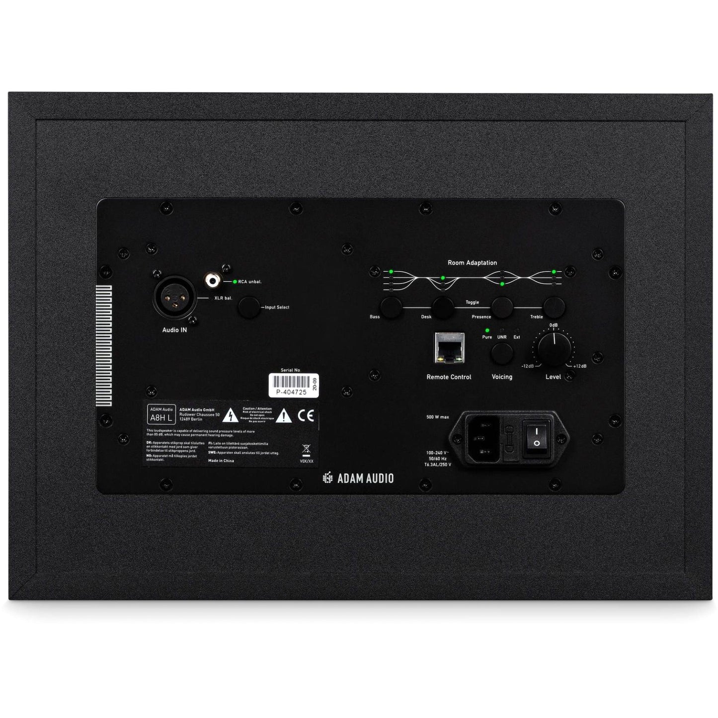 Adam Audio A8H 8” 3-way Powered Studio Monitor - Left