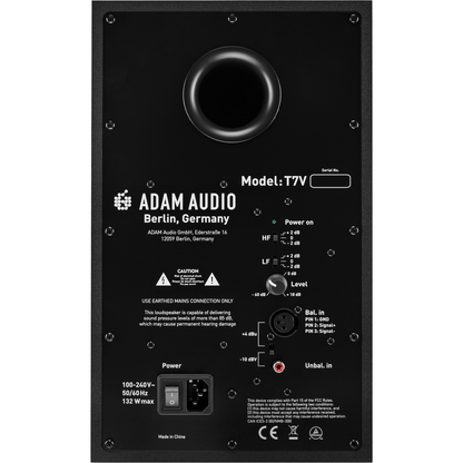 Adam Audio T7V T-Series Active Nearfield Monitor (Single)