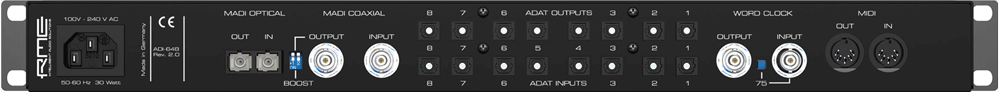 RME ADI-648 Interface