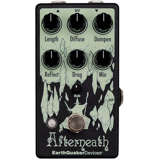 EarthQuaker Devices Afterneath V3 Enhanced Otherworldly Reverb Pedal