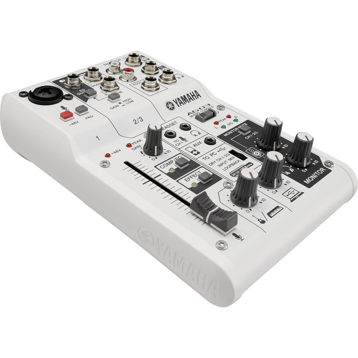 Yamaha AG03 3-Channel Mixer & USB Audio Interface