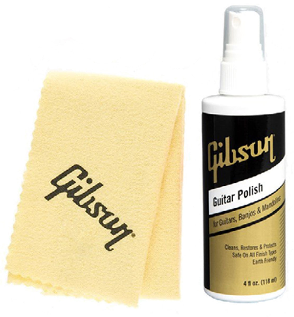 Gibson Pump Polish & Cloth Combo