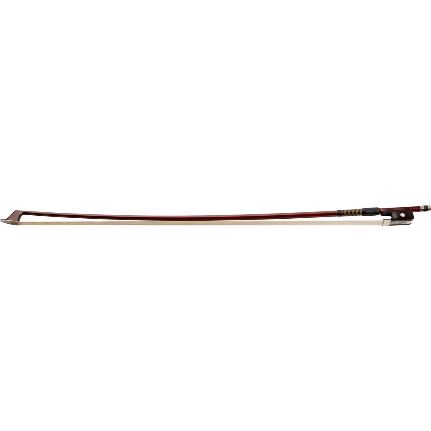 Amati AM35C34 Half Mounted Brazilwood Cello Bow - 3/4 Size