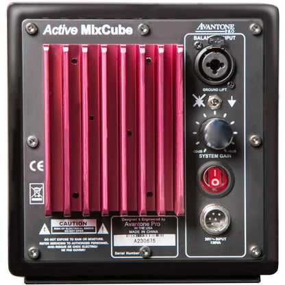 Avantone Single (1) Active MixCube AMB in Black