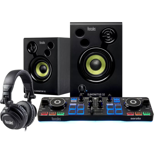 Hercules DJ Starter Kit Complete DJ System