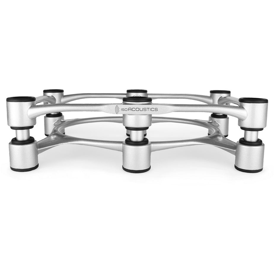IsoAcoustics Aperta 300 Isolation Speaker Stands - Silver