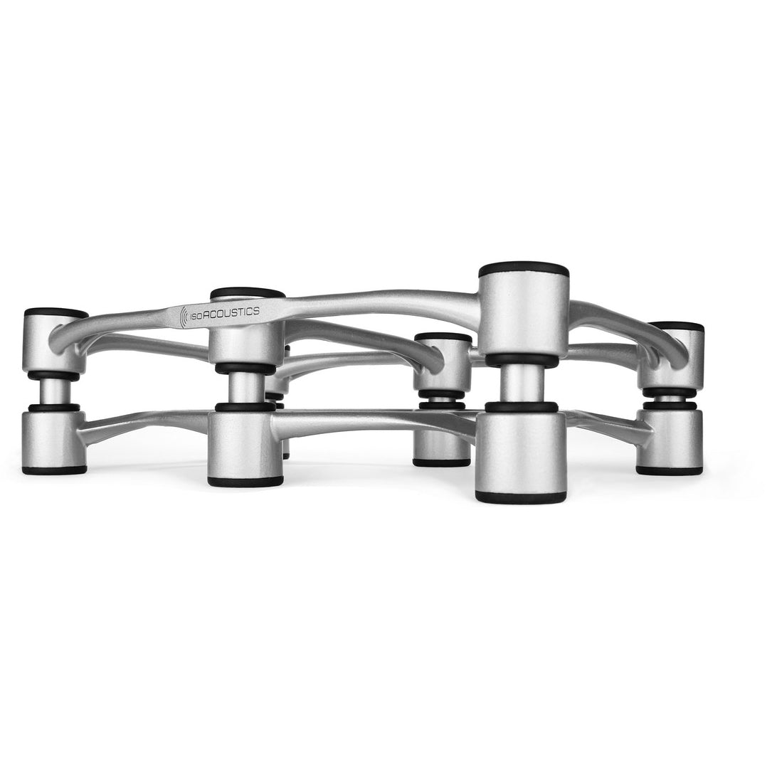 IsoAcoustics Aperta 300 Isolation Speaker Stands - Silver
