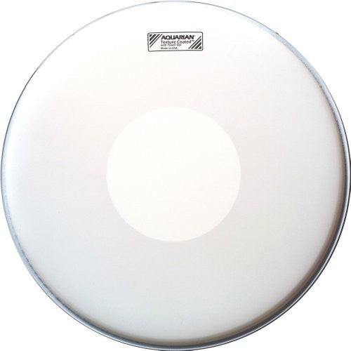 Aquarian TCPD14 Texture Coated 14" Snare Drum Head, with Dot