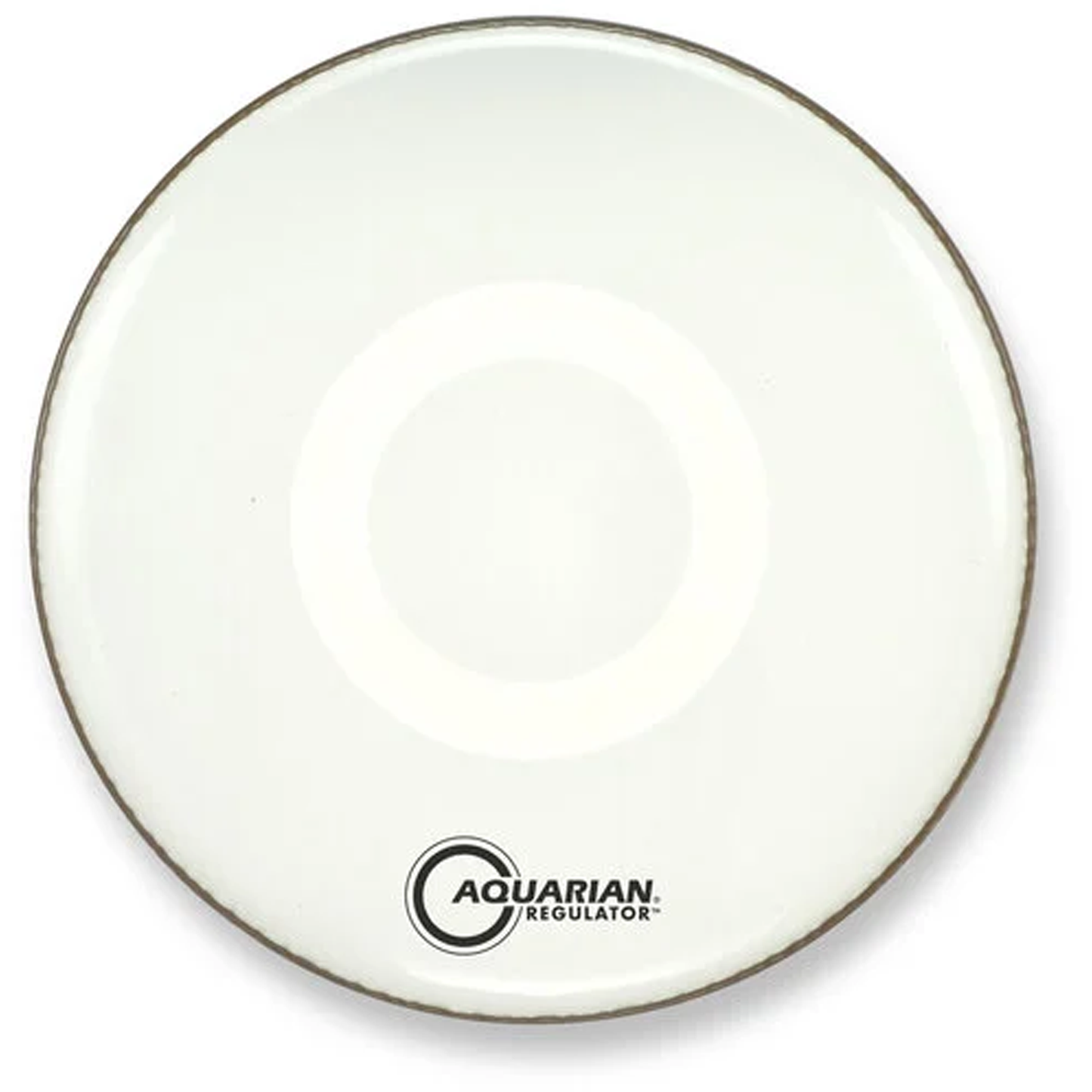 Aquarian - 22" Regulator No Hole Bass Drum Gloss White