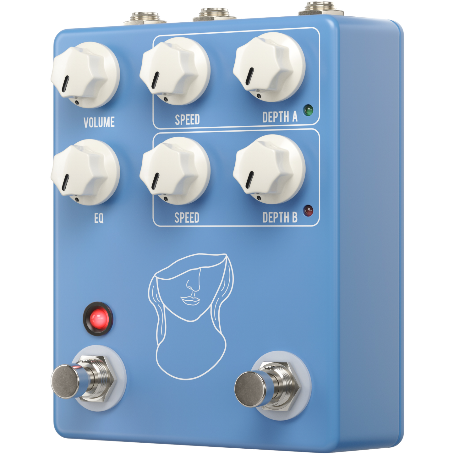 JHS Pedals Artificial Blonde Madison Cunningham Signature Vibrato Pedal