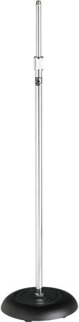 Atlas Sound MS-10C Round Base Mic Stand - Chrome