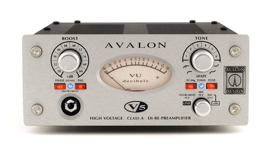 Avalon V5 Pure Class A DI-RE-Microphone Preamplifier