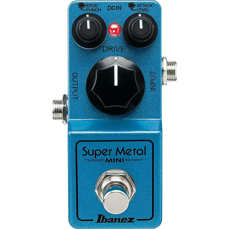 Ibanez Super Metal Mini Distortion Effects Pedal
