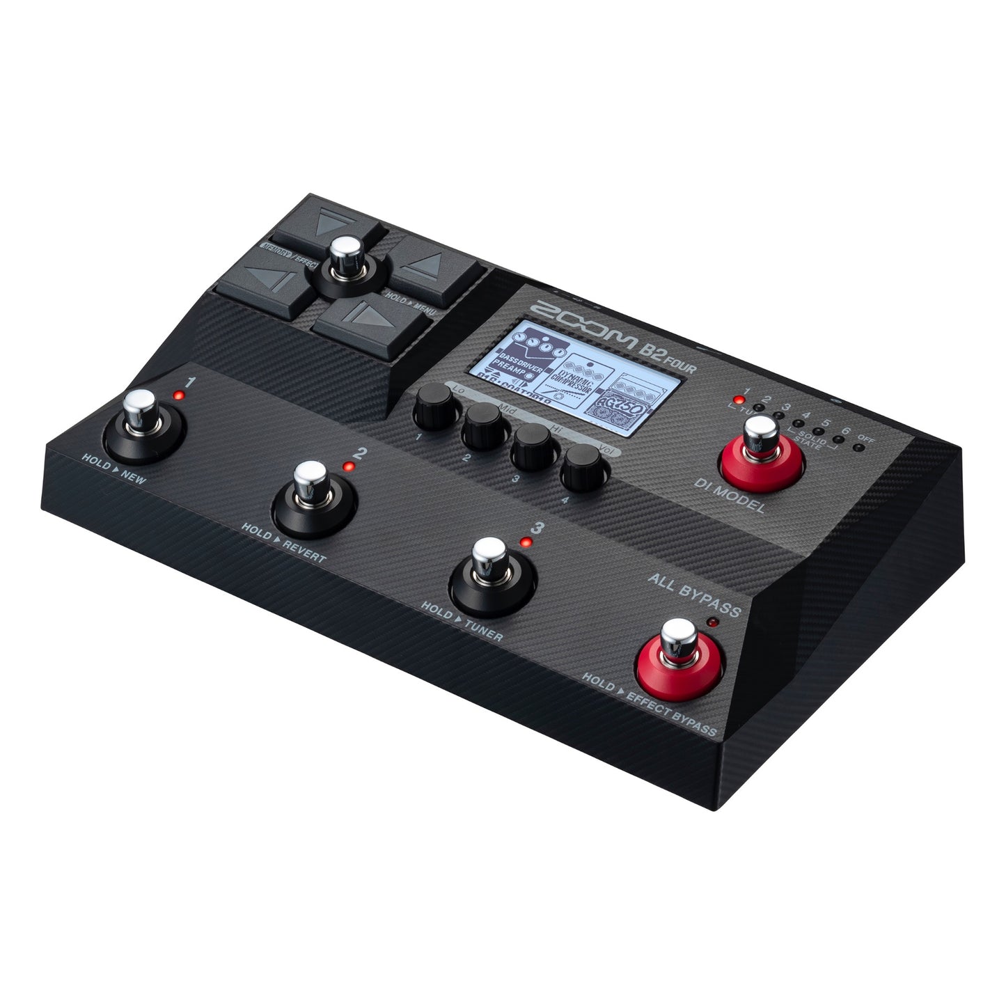 Zoom B2 Four Multi Effects Processor for Bass