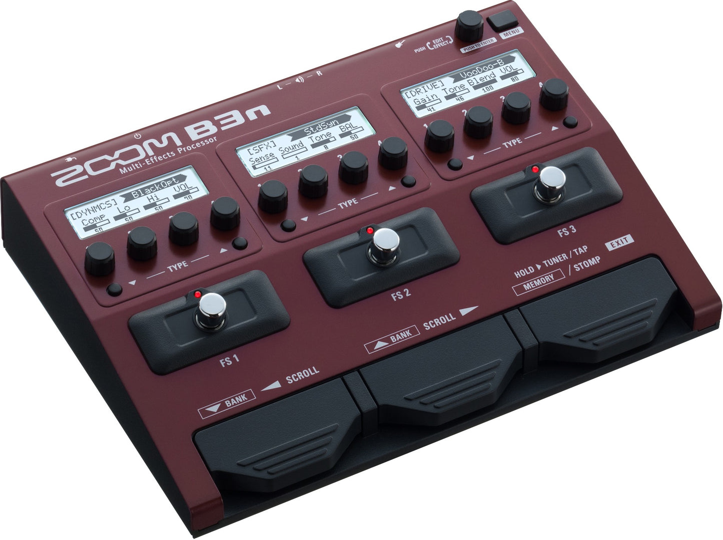 Zoom B3n Multi-Effects Processor for Bassists