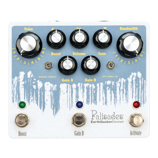 Earthquaker Devices Limited Edition Palisades Mega Ultimate Overdrive - Slate Blue