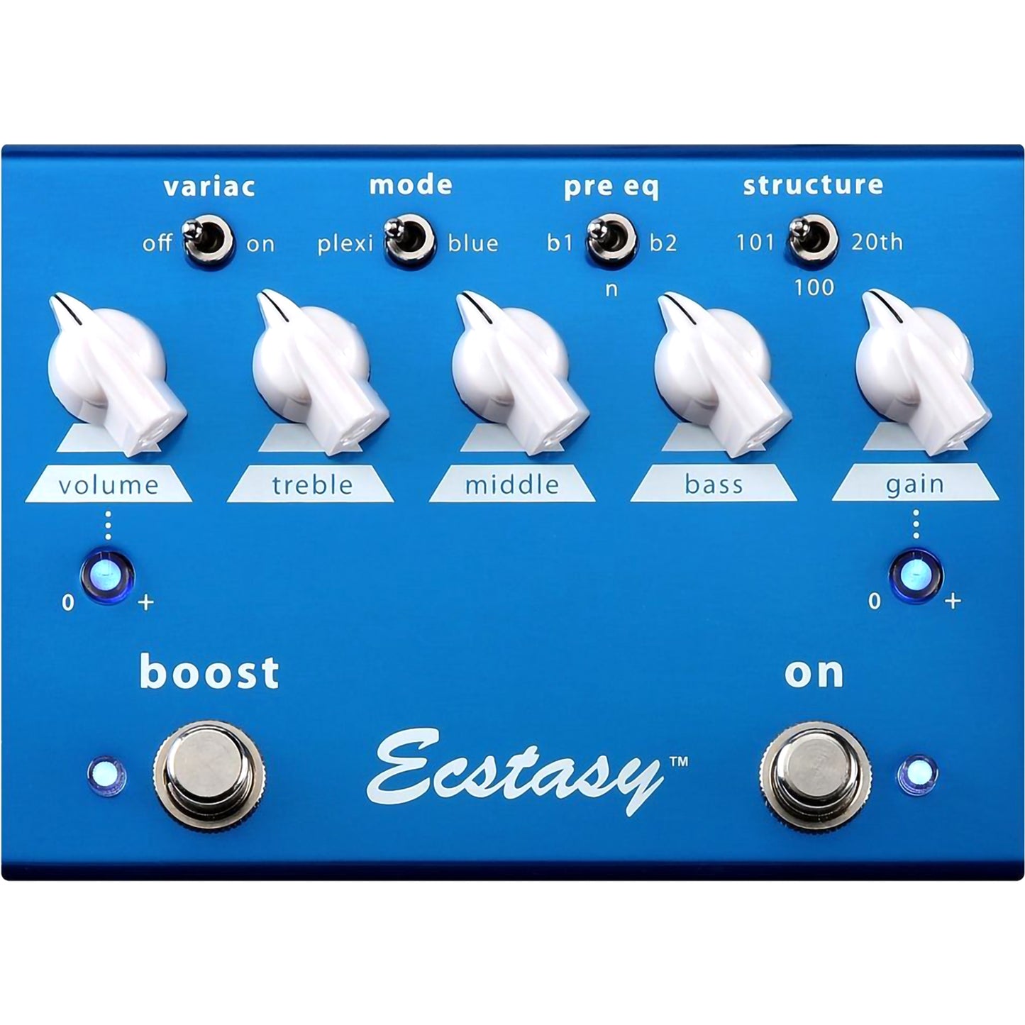 Bogner Ecstasy Blue Overdrive Guitar Pedal