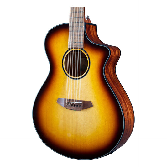 Breedlove Discovery S Concert Edgeburst 12 String Acoustic Guitar, Sitka-African Mahogany