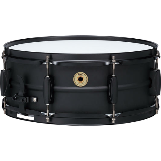 TAMA Metalworks 5.5x14" Steel Snare Drum with Matte Black Shell Hardware