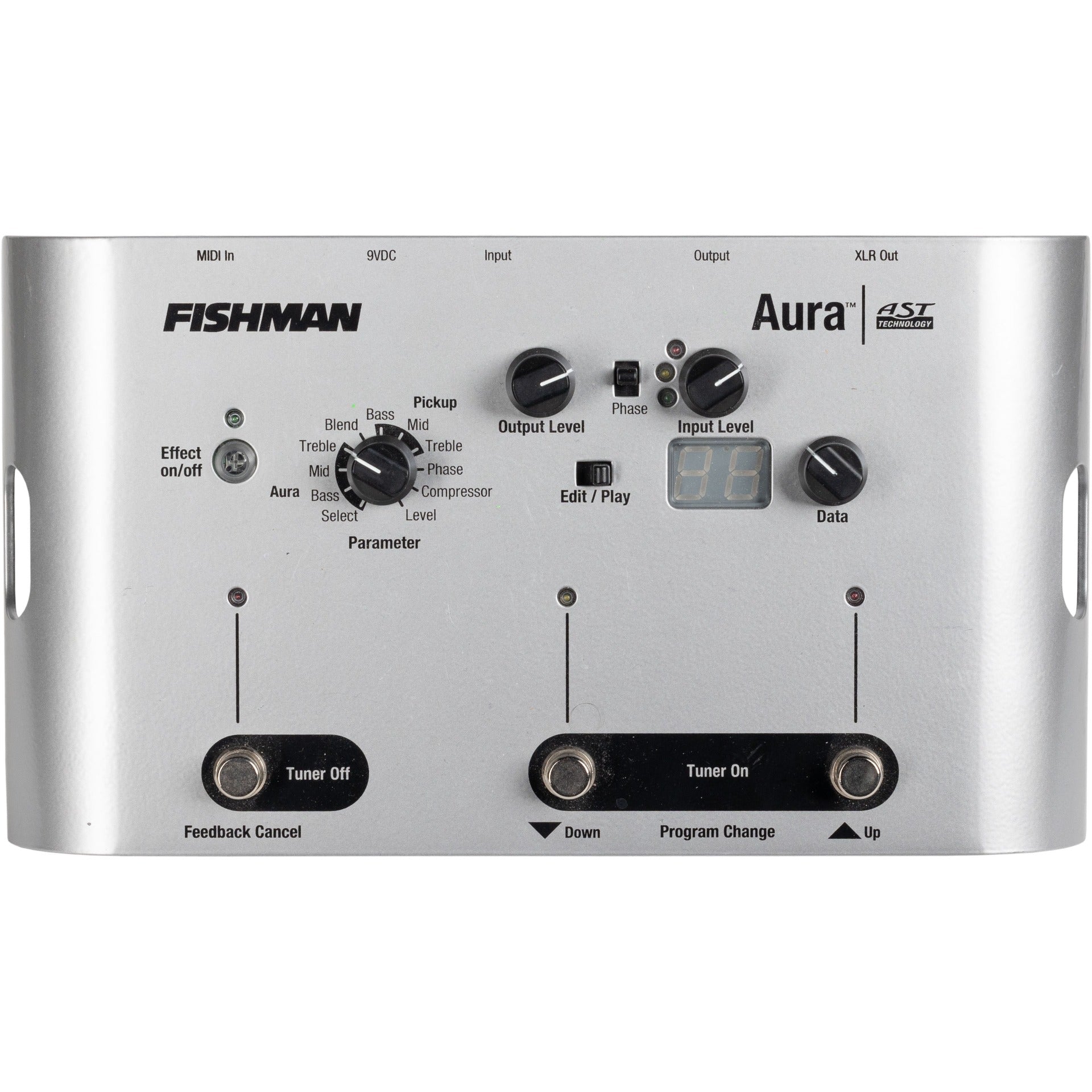 aura pedal Fishman Aura AST Acoustic Guitar Preamp Pedal w/ PSU