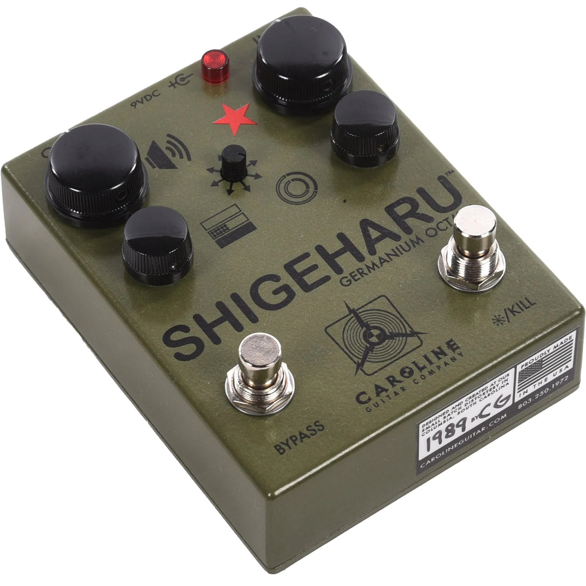 Caroline Guitar Co. SHIGEHARU Germanium Fuzz / Octave Pedal - Special Edition