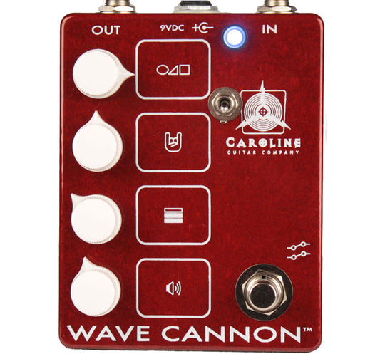 Caroline Wave Cannon Overdrive / Distortion Pedal with Havoc Switch