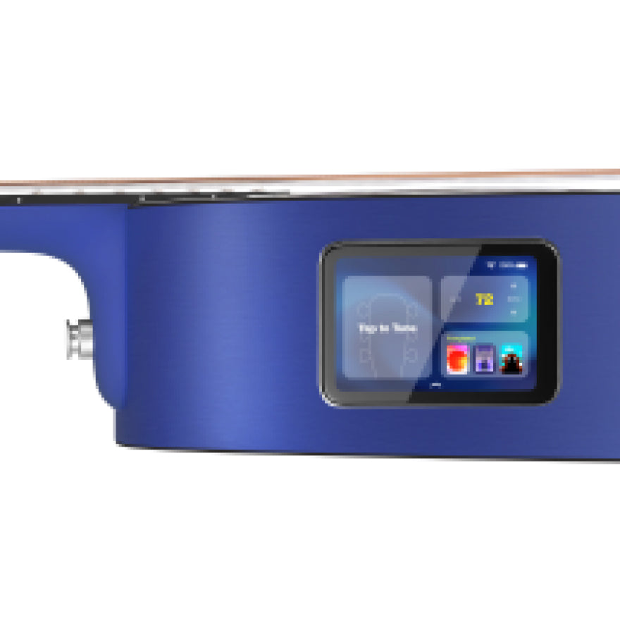 Lava Music ME Play 36” Acoustic Electric Guitar - Deep Blue / Frost White