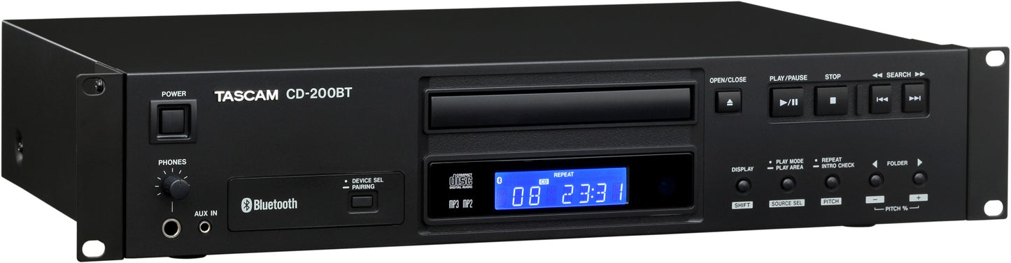 Tascam CD-200BT Professional Single CD Player