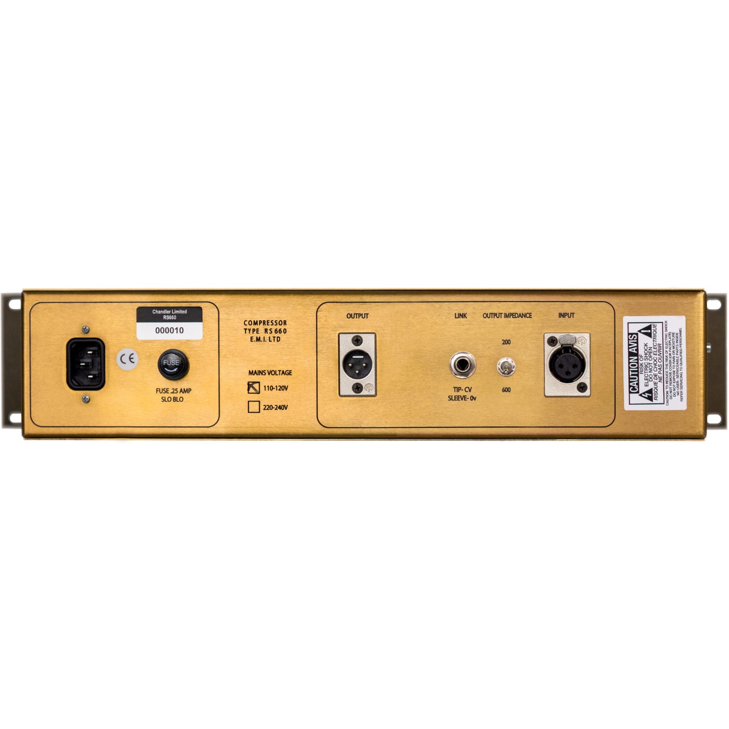 Chandler Limited RS660 Mono Tube Compressor with Internal PSU