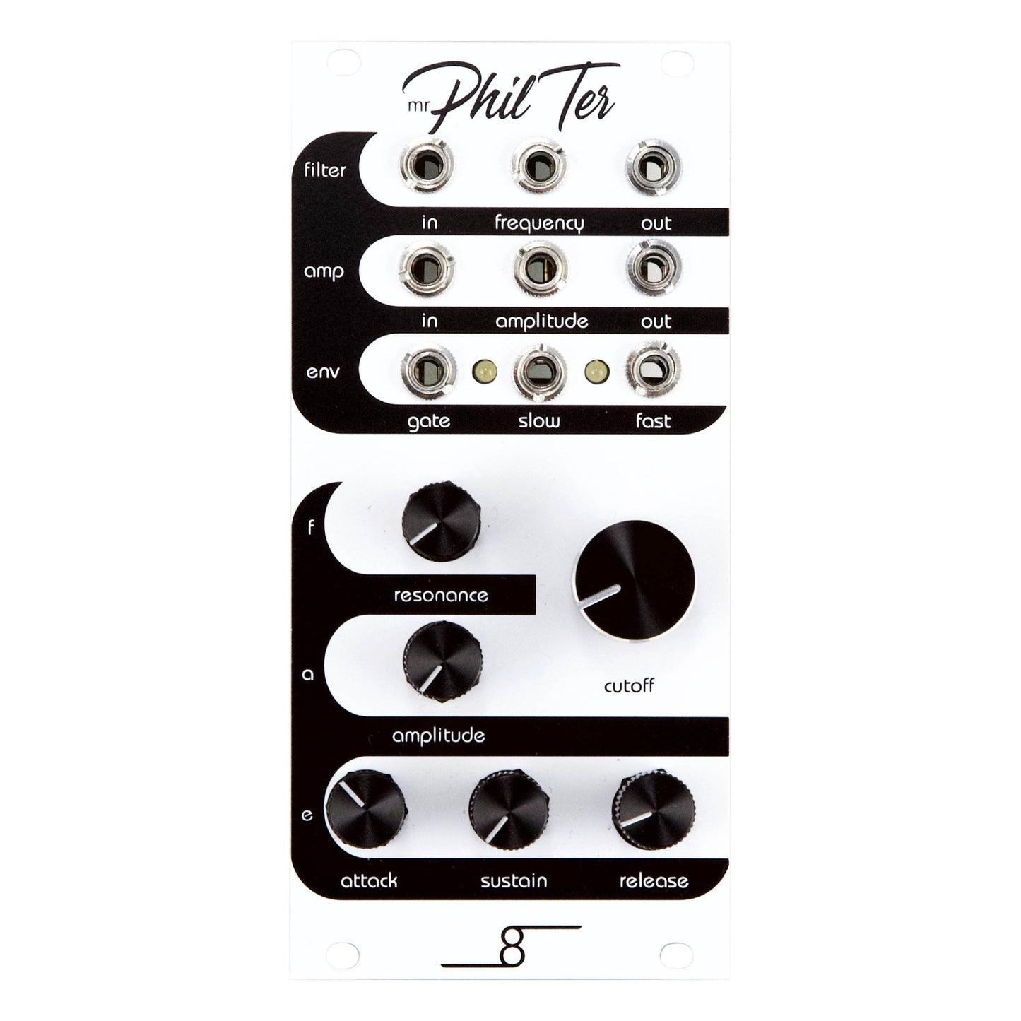 Cre8audio Mr. Phil Ter VCA, Envelope Generator, and Filter Module