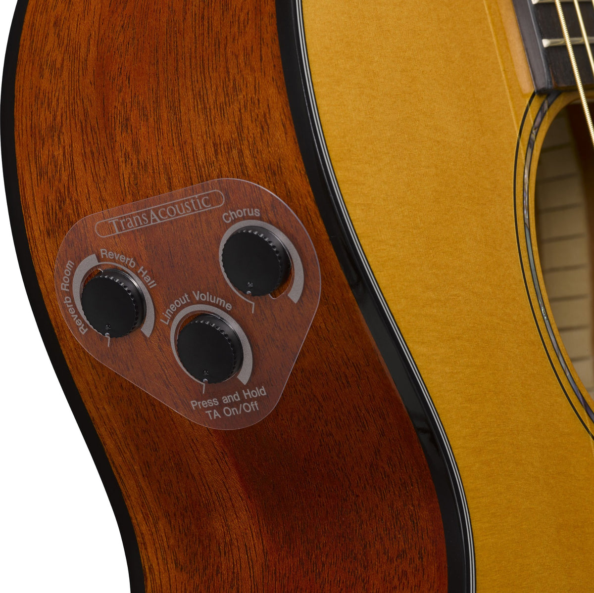 Yamaha CSF-TA CSF TransAcoustic Parlor Size Guitar