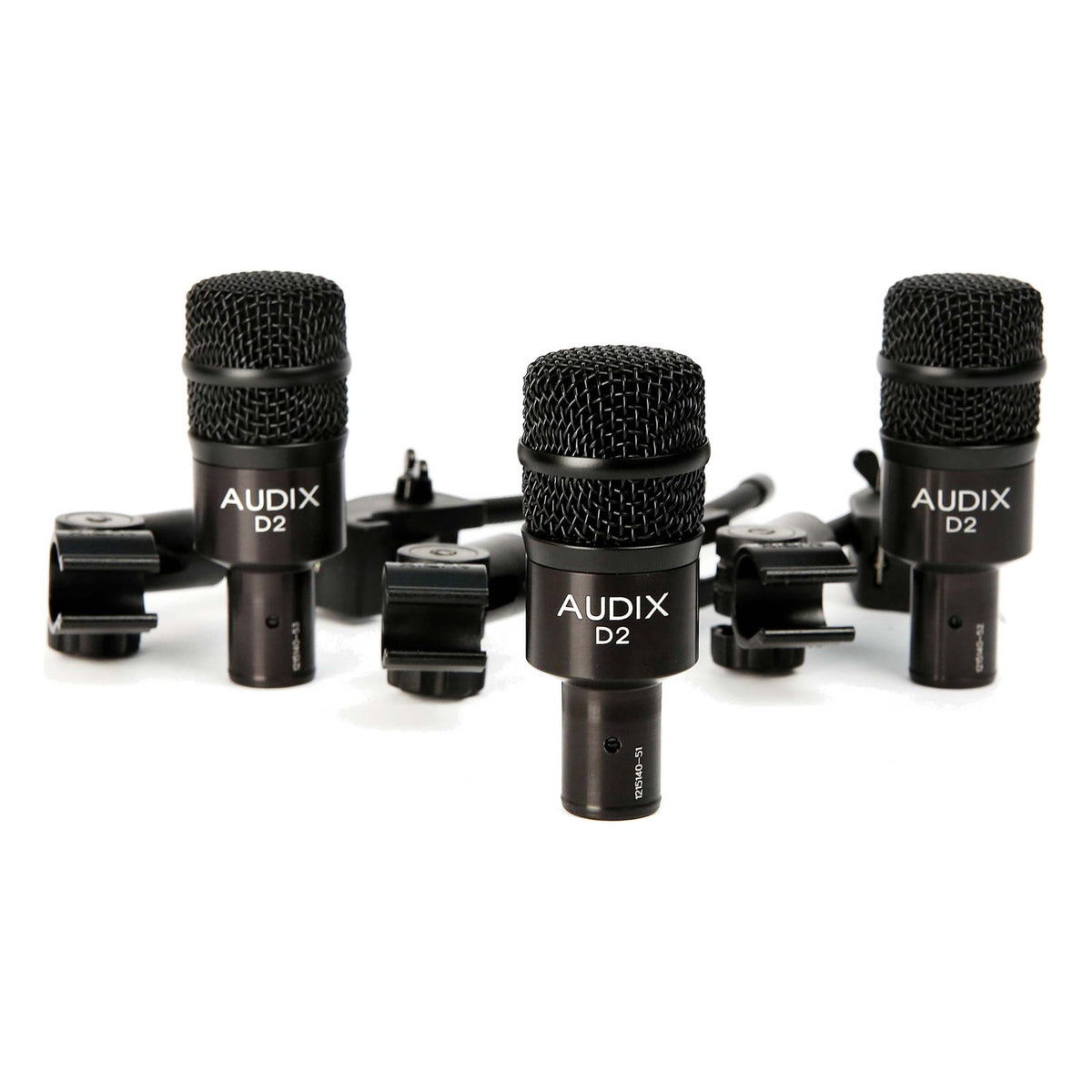 Audix D2 Trio Dynamic Instrument Microphone Trio (3-Pack)