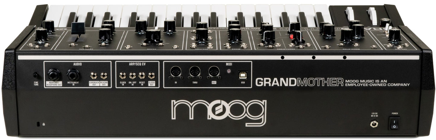 Moog Grandmother 32-Key Semi-Modular Analog Synthesizer, Dark Edition
