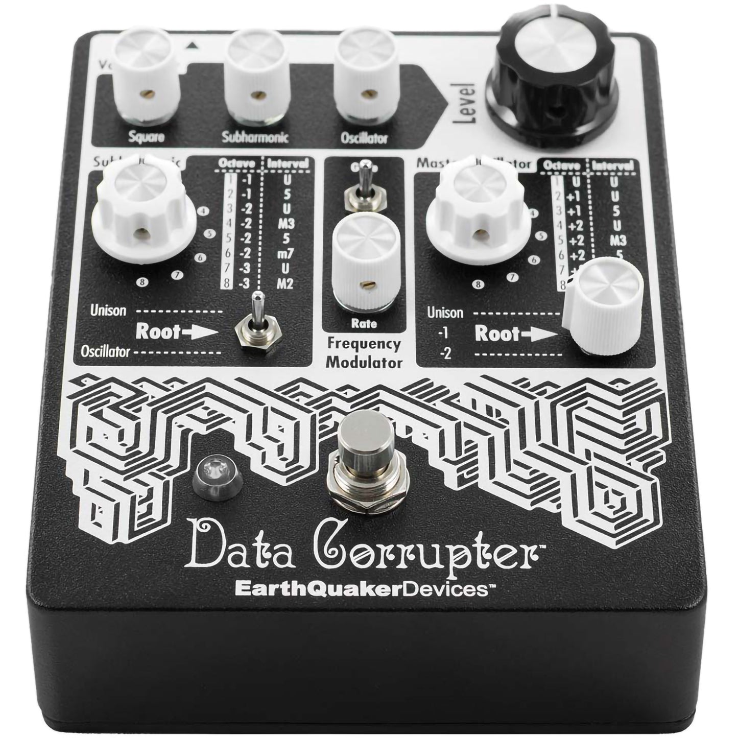 EarthQuaker Devices Data Corrupter Modulated Monophonic PLL Harmonizing Pedal