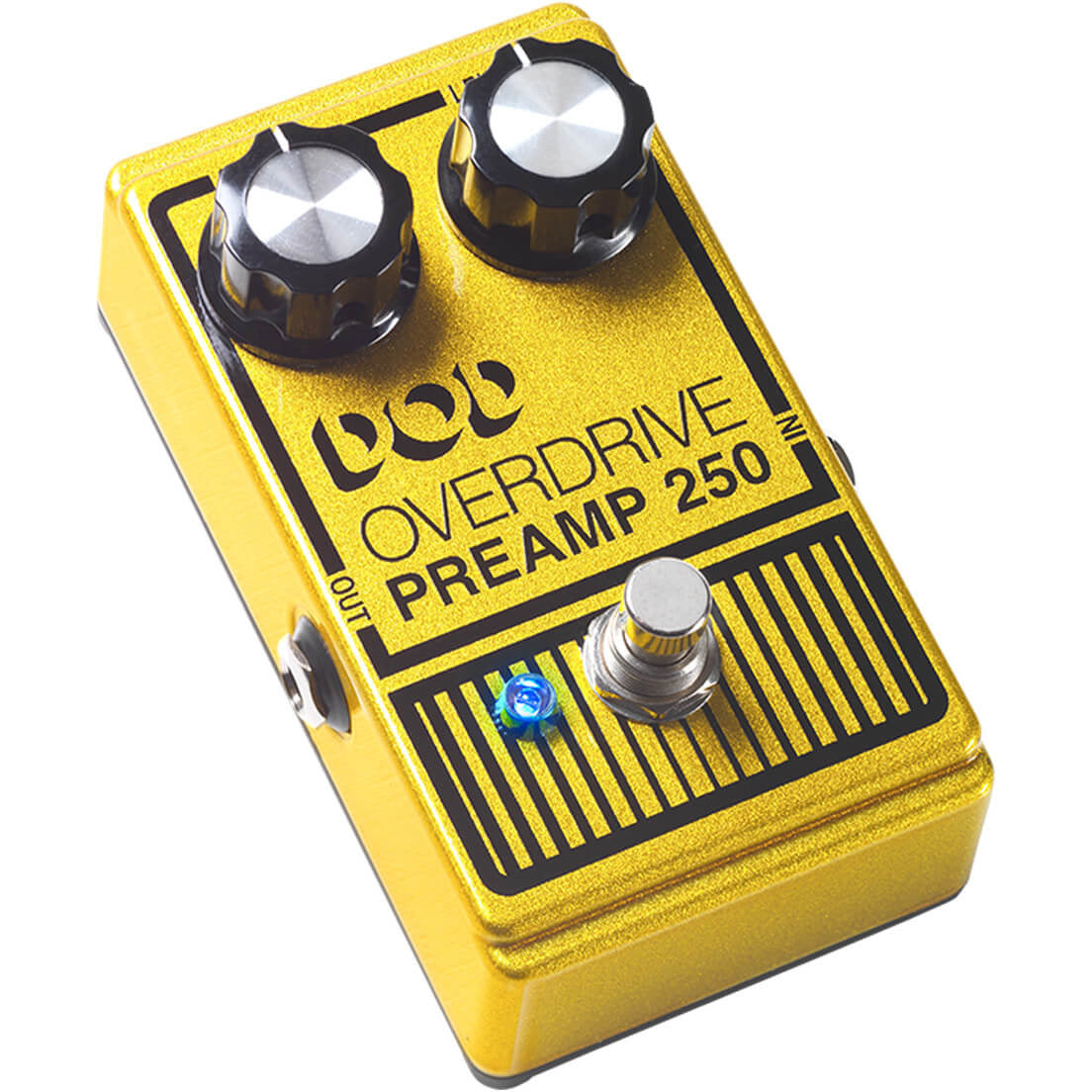 DOD Overdrive Preamp 250 Distrotion and Boost Pedal - True Bypass and 9V