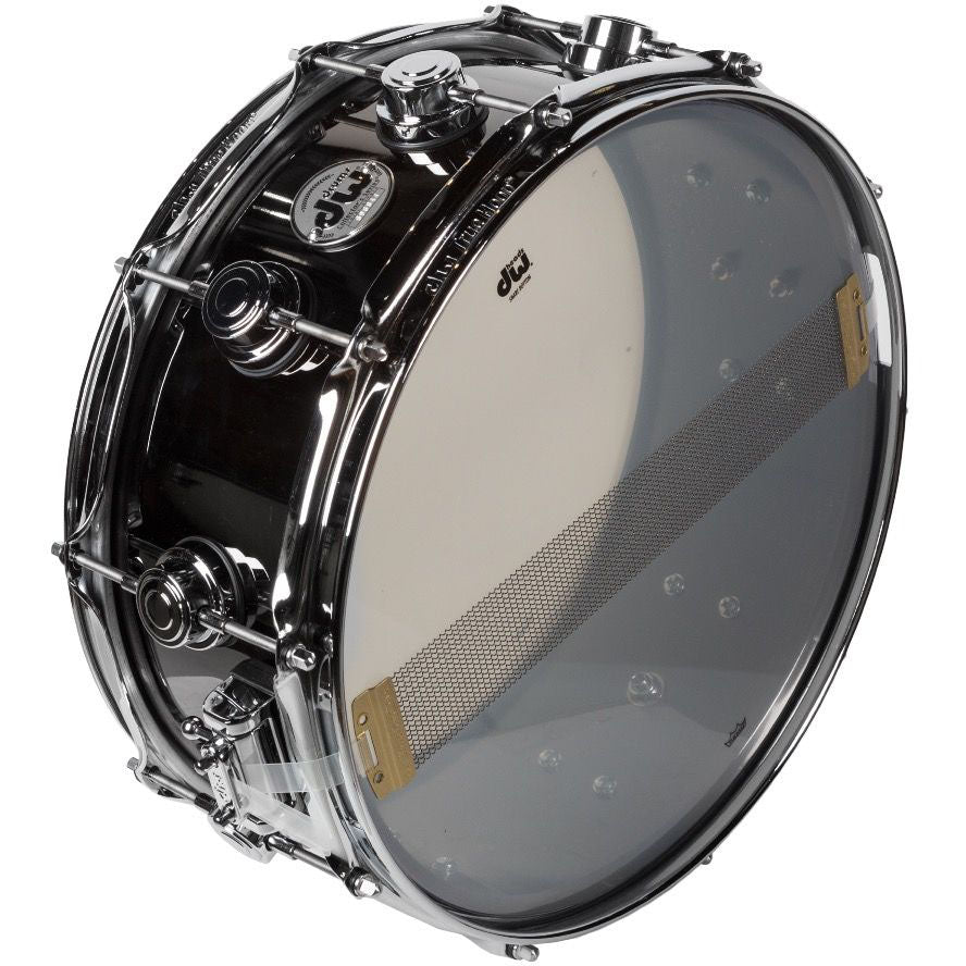 Drum Workshop Black Nickel Over Brass 5.5”x14” Snare Drum