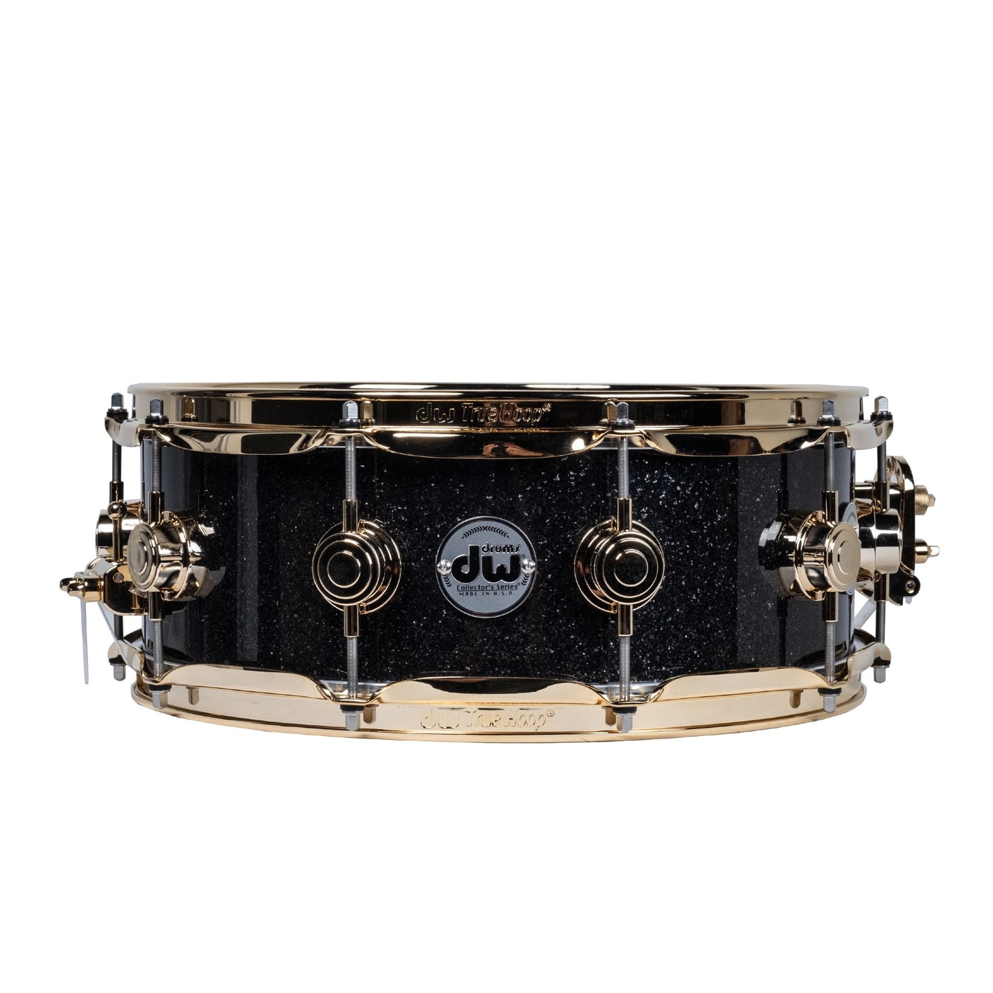 Drum Workshop Collectors Series 5x14 Snare Drum - Black Ice with Gold Hardware