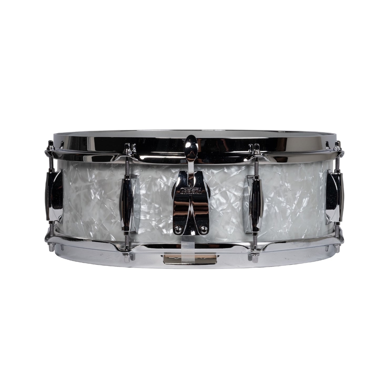 Gretsch USA Broadkaster 5x14 Snare Drum - 60s White Marine